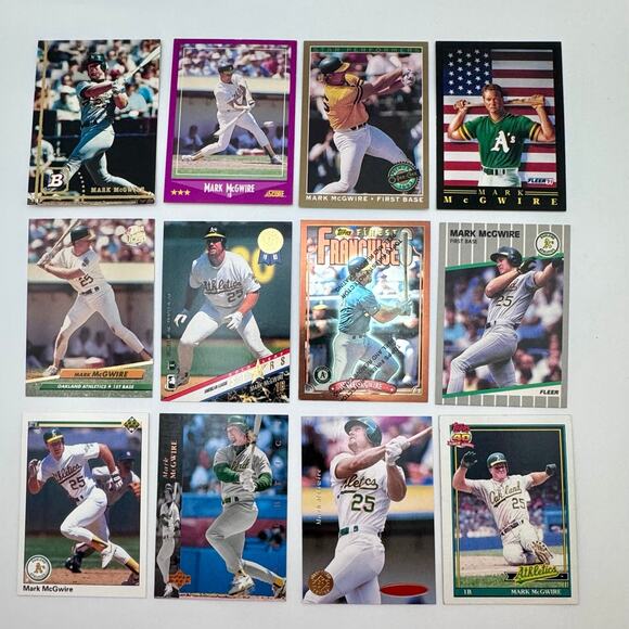 Mark McGwire Card Lot - Picture 1 of 10